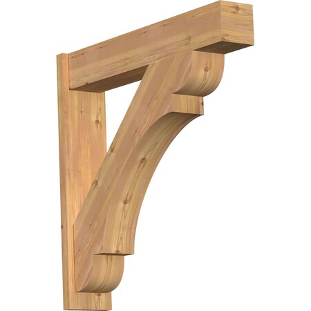 Olympic Block Smooth Outlooker, Western Red Cedar, 7 1/2W X 38D X 38H